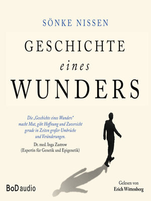 cover image of Geschichte eines Wunders--Eine authentische Hoffnungsgeschichte (Ungekürzt)